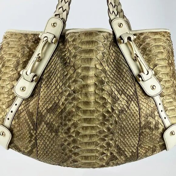 Gucci Python Pelham Shoulder Bag - Picture 2 of 5